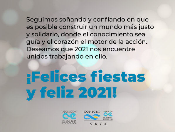  ¡Felices fiestas y feliz 2021!